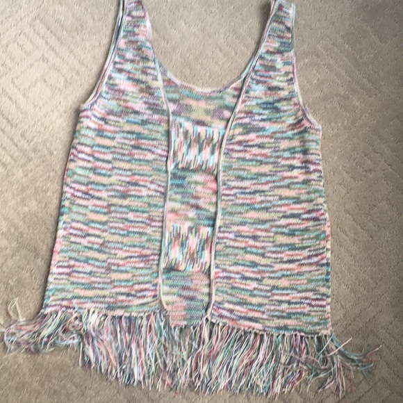 Boho Jack by bb Dakota size medium top with cut outs in the back - Picture 3 of 5